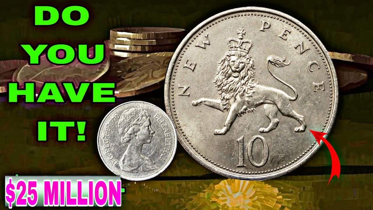 Don’t Spend This! Top 3 Rare UK Ten New Pence Coins Worth BIG MONEY 🔥