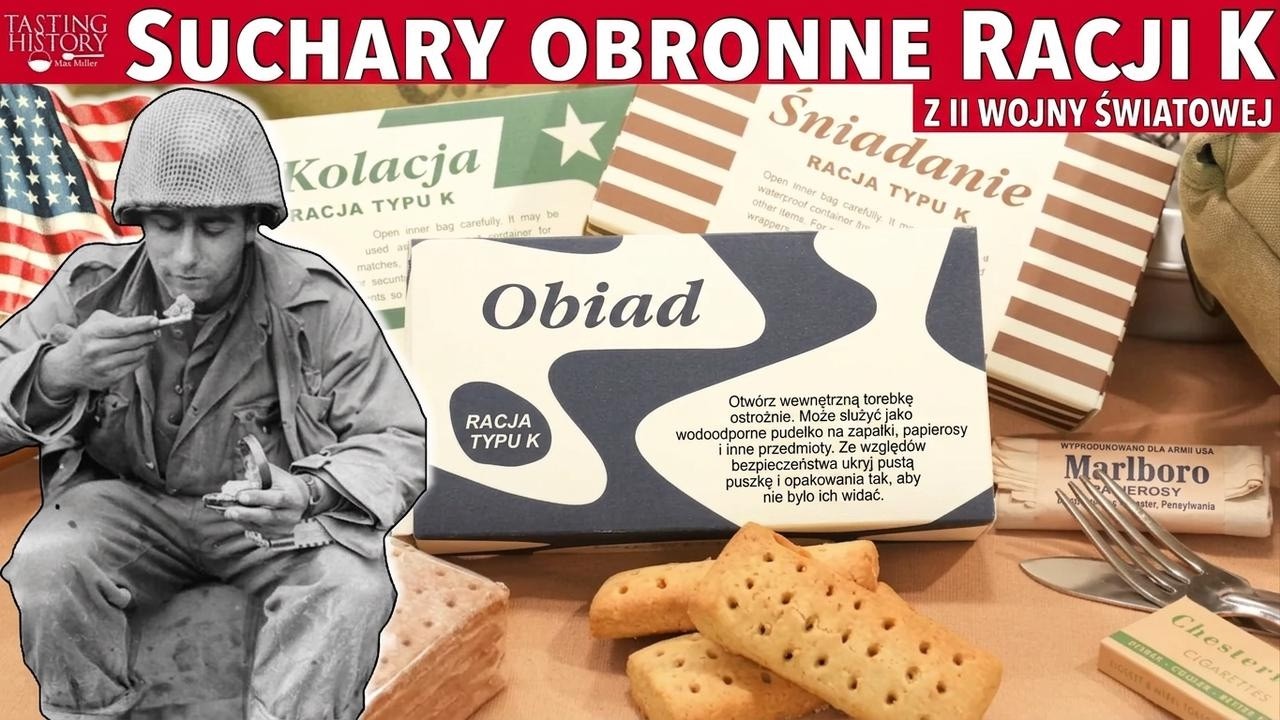 Jak smakuje racja K z II wojny światowej?