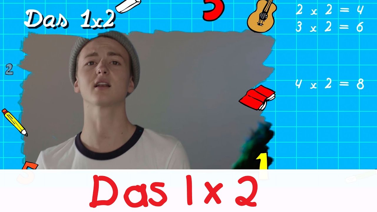🐶 Das 1x2 Lied - Mathe Lernlieder || Kinderlieder