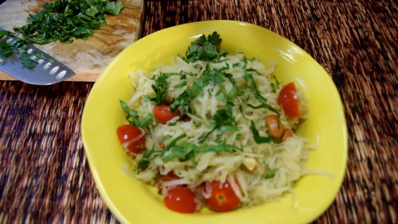 Ensalada de Papaya Verde