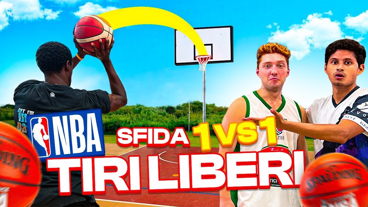 🏀 Sfido 1v1 CAMPIONE NBA ai TIRI da 3.. @Linton Johnson
