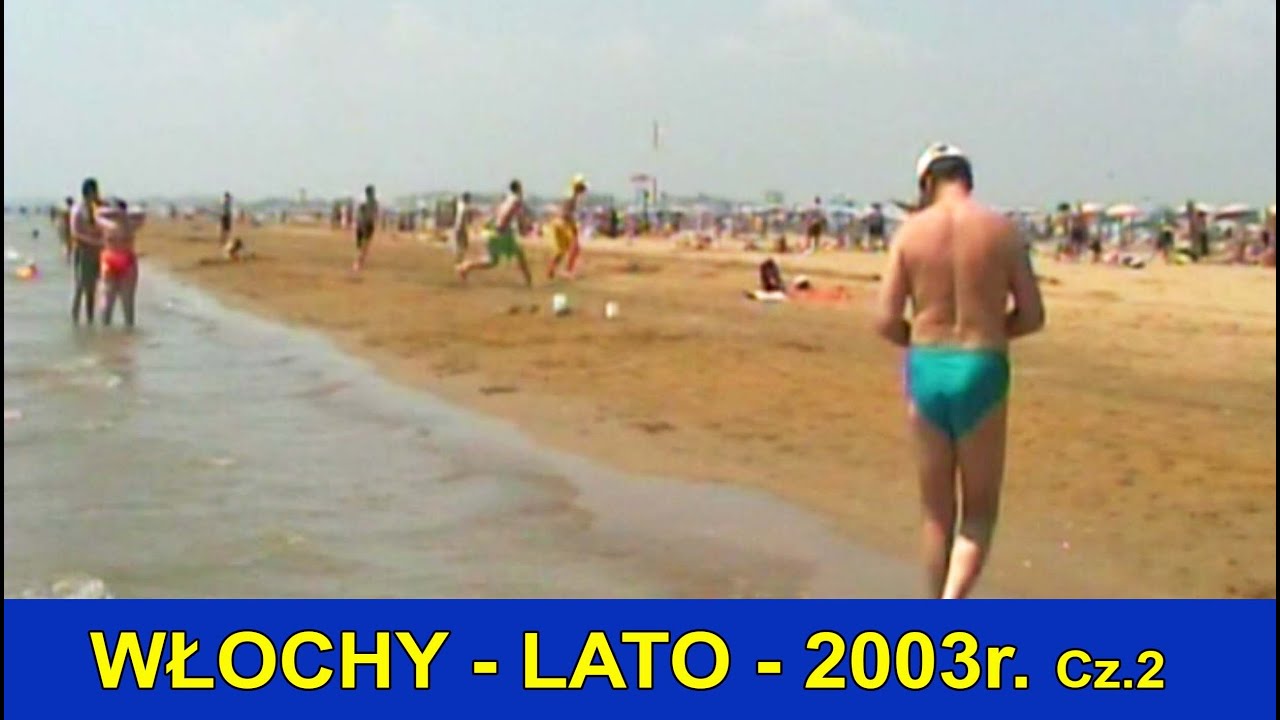 Włochy, Bibione, Wenecja - Lato 2003 - Adriatyk, Canal Grande, Plac Św. Marka, Odc. 2