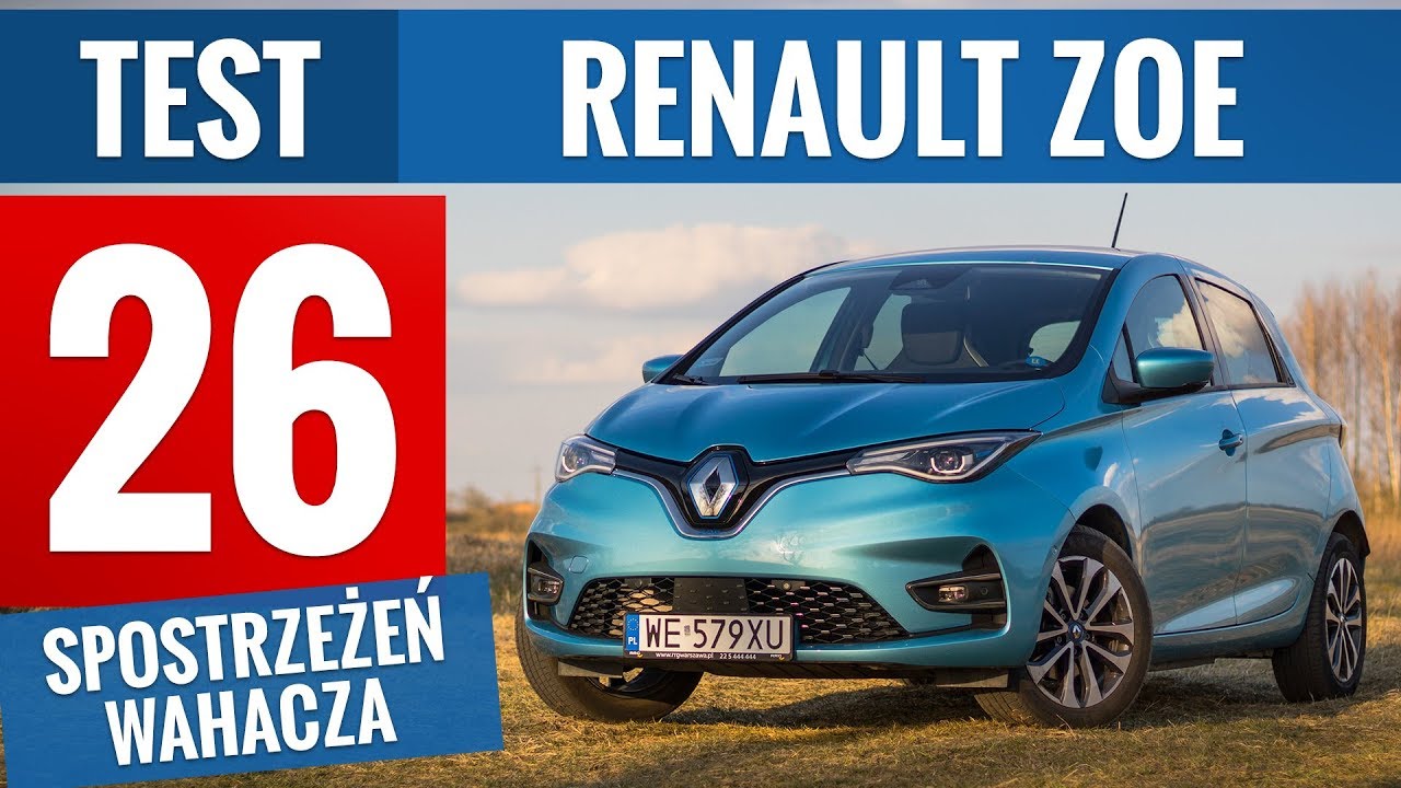 Renault Zoe 2020 - TEST PL (52 kWh R135 Intens)