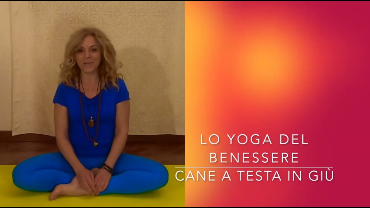 IL CANE A TESTA IN GIù   (ADHO MUKHA SVANASANA) con Waleska e  