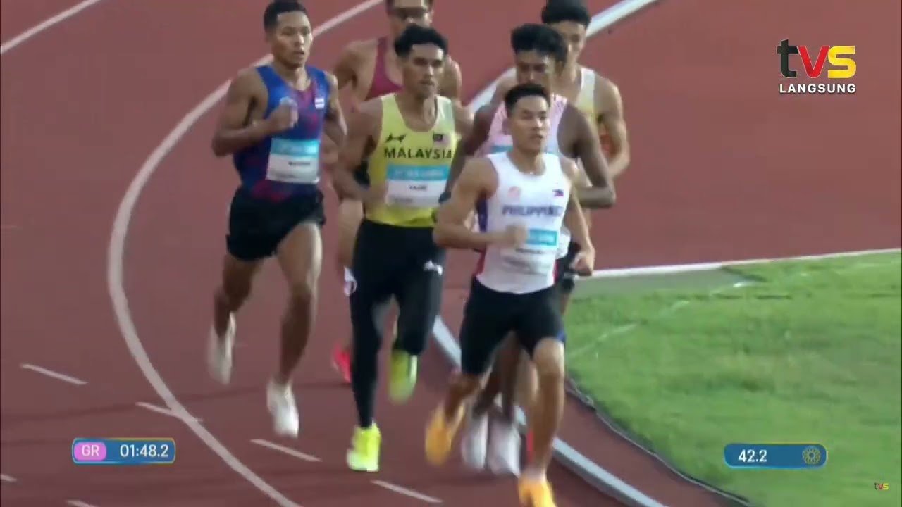SEA Games 2025 | Men's 800m Heat 1 Highlights