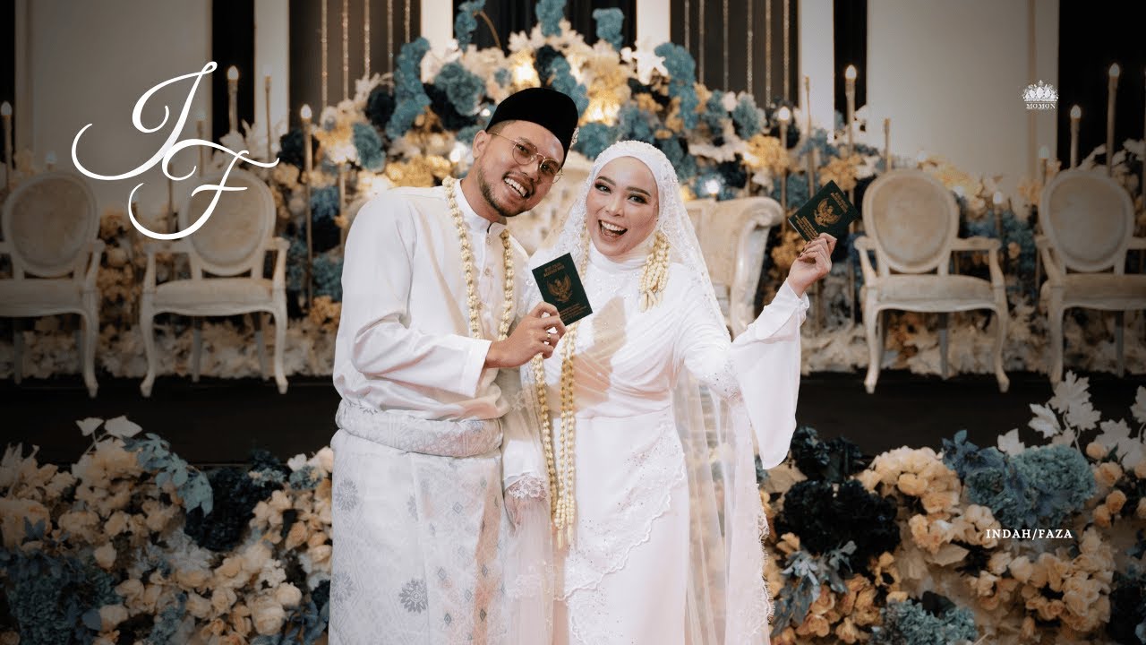 The Wedding Story of Indah & Faza - Akad & Reception
