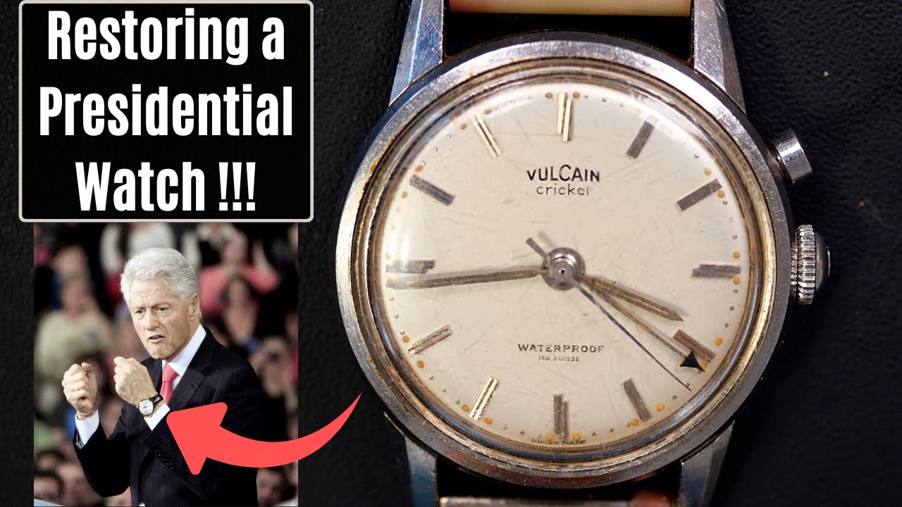 Vintage Watch Restoration with History - The Vulcain Cricket
