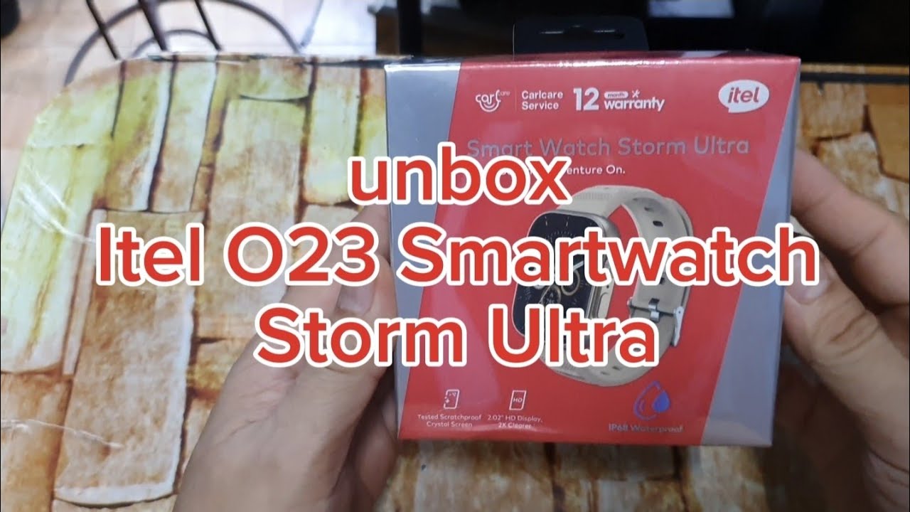 Itel 023 Smartwatch Storm Ultra (unbox)