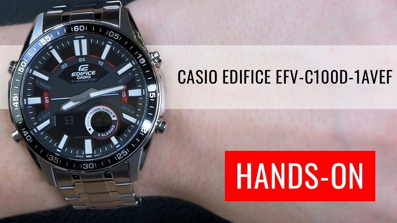 HANDS-ON: Casio Edifice EFV-C100D-1AVEF