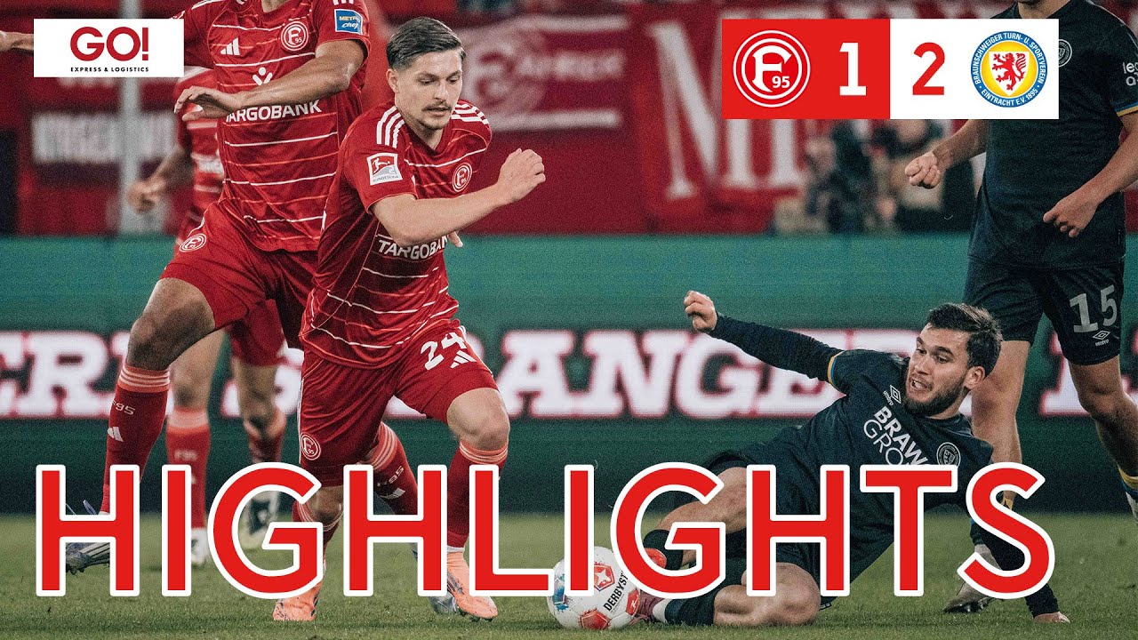 HIGHLIGHTS | Fortuna Düsseldorf vs. Eintracht Braunschweig 1:2 | Gebrauchter Abend