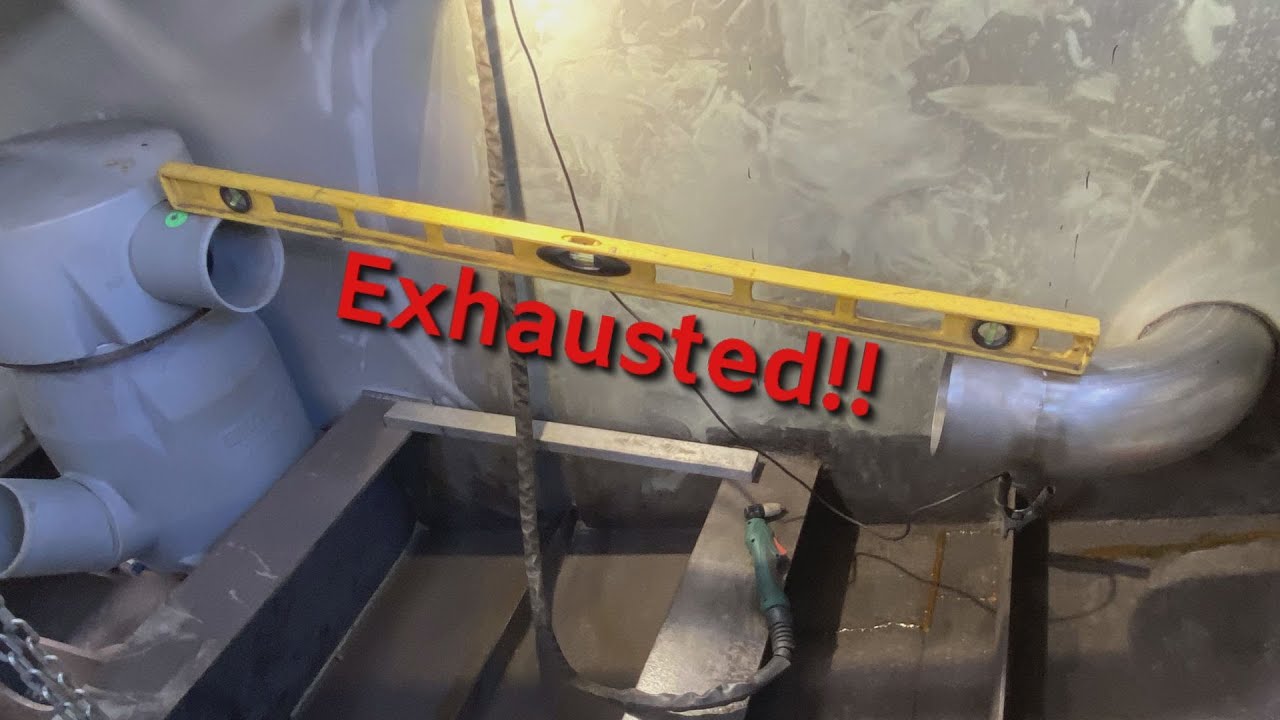 Final welding in AFT cabin and ready for paint EP 47 Building Shibumi