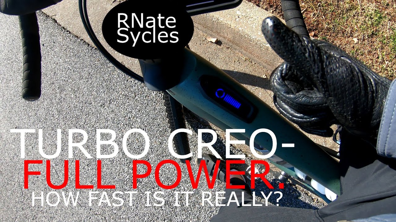 How FAST is MAX POWER on the Specialized Turbo Creo SL EVO? - Full TURBO MODE ride with Indicators
