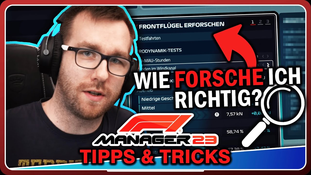 Wie forsche ich richtig ? | F1 Manager 2023 Tutorial / Tipps & Tricks
