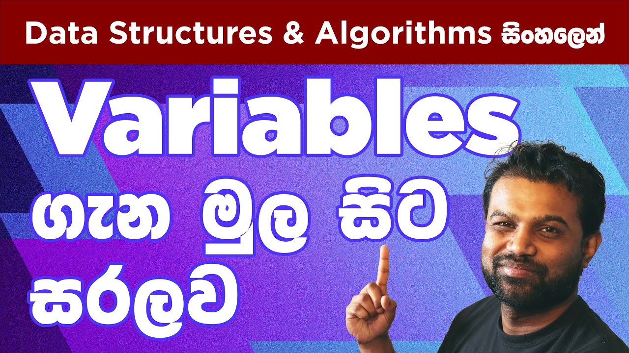 Variables ගැන මුල සිට සරලව - How variables work in Sinhala