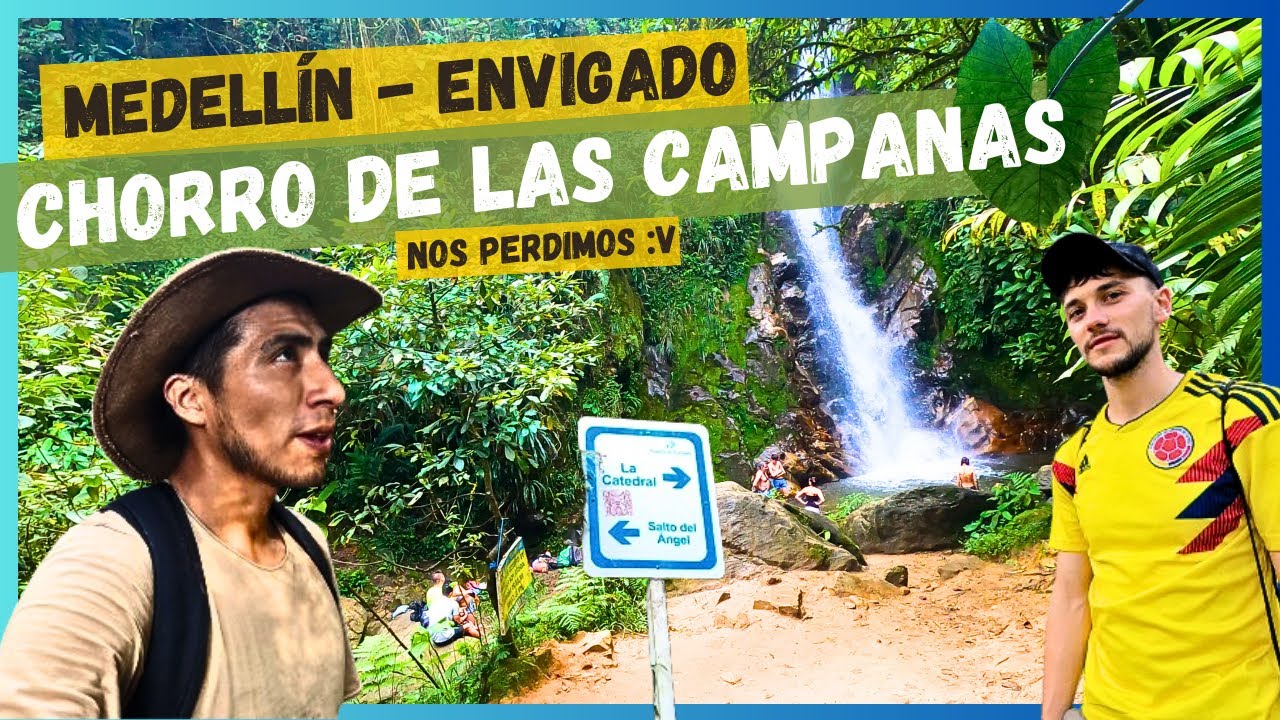 🔔 Cómo llegar al CHORRO de las CAMPANAS en ENVIGADO | Y Perderse Buscando el SALTO del ÁNGEL🌿