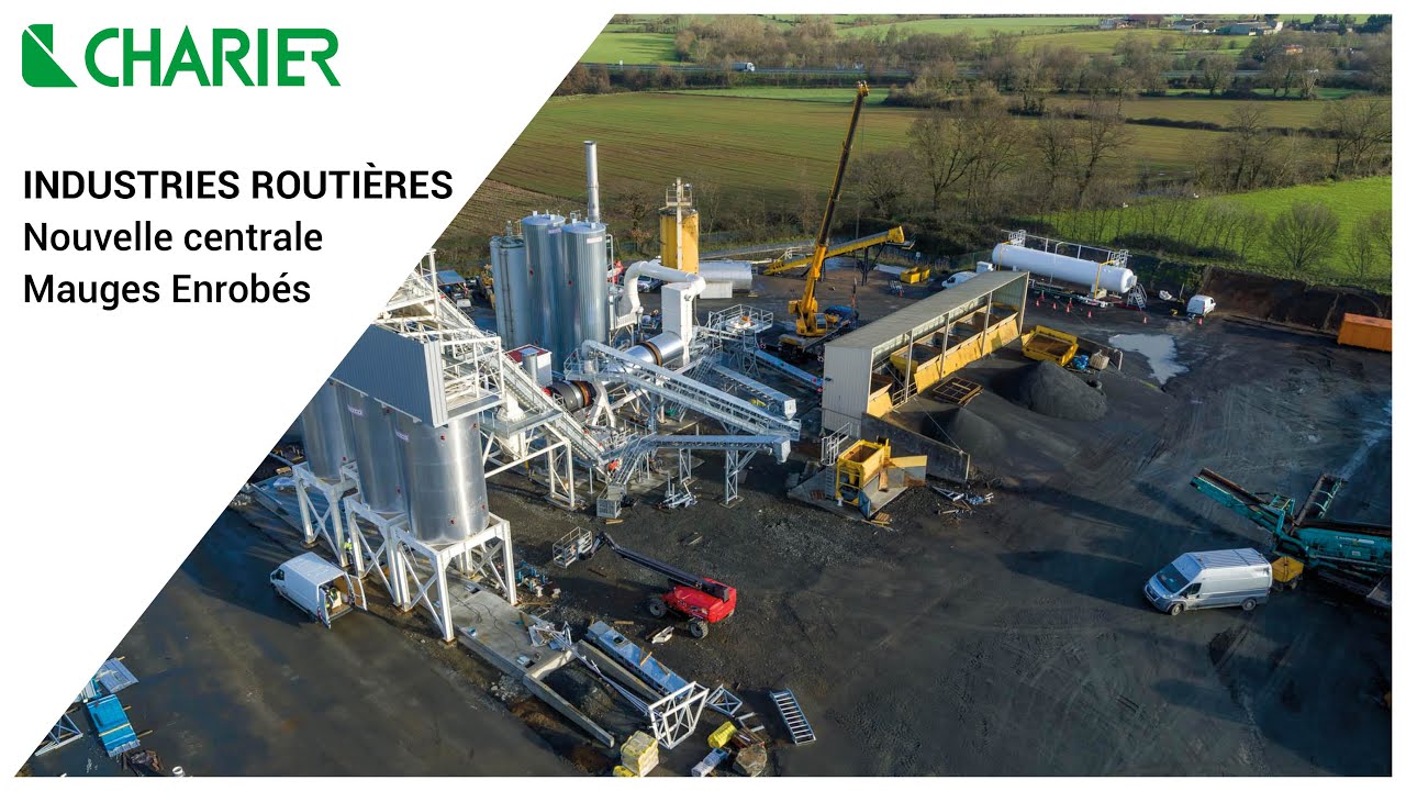 Nouvelle centrale pour Mauges Enrobés - Sèvremoine (49)