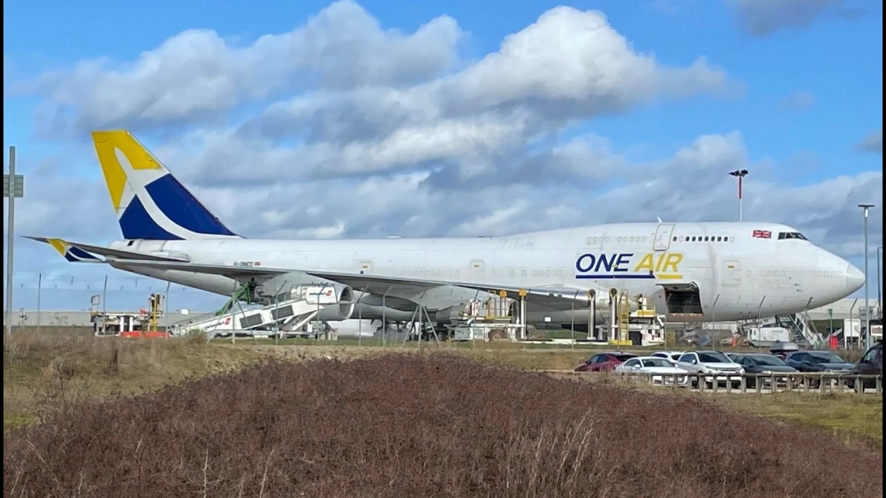Sunday Morning Plane Spotting at EMA including 747 arrival Feb 2026