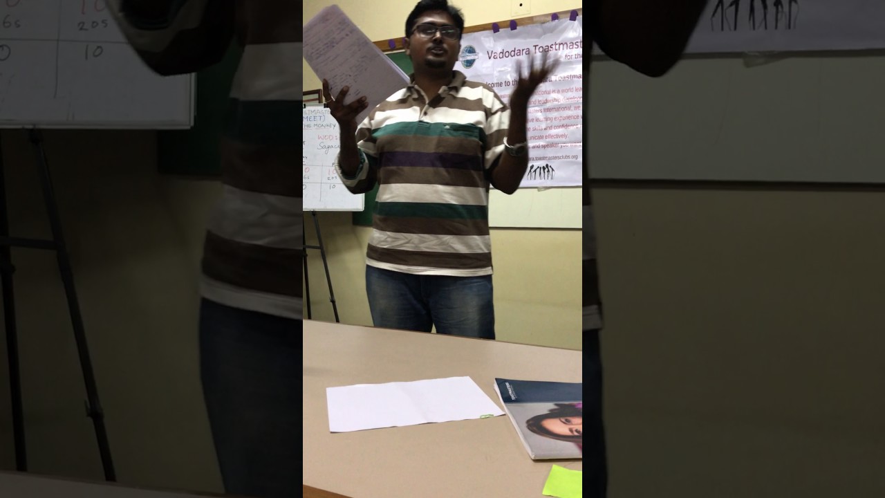 TM Bala evaluating TM Baiju's CC1 - Best Evaluator of the day