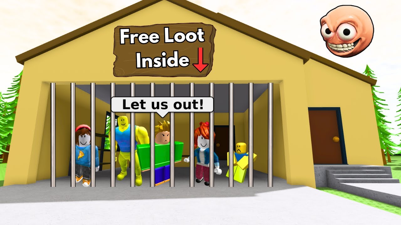 Запираем всех в домах в Roblox GEF!