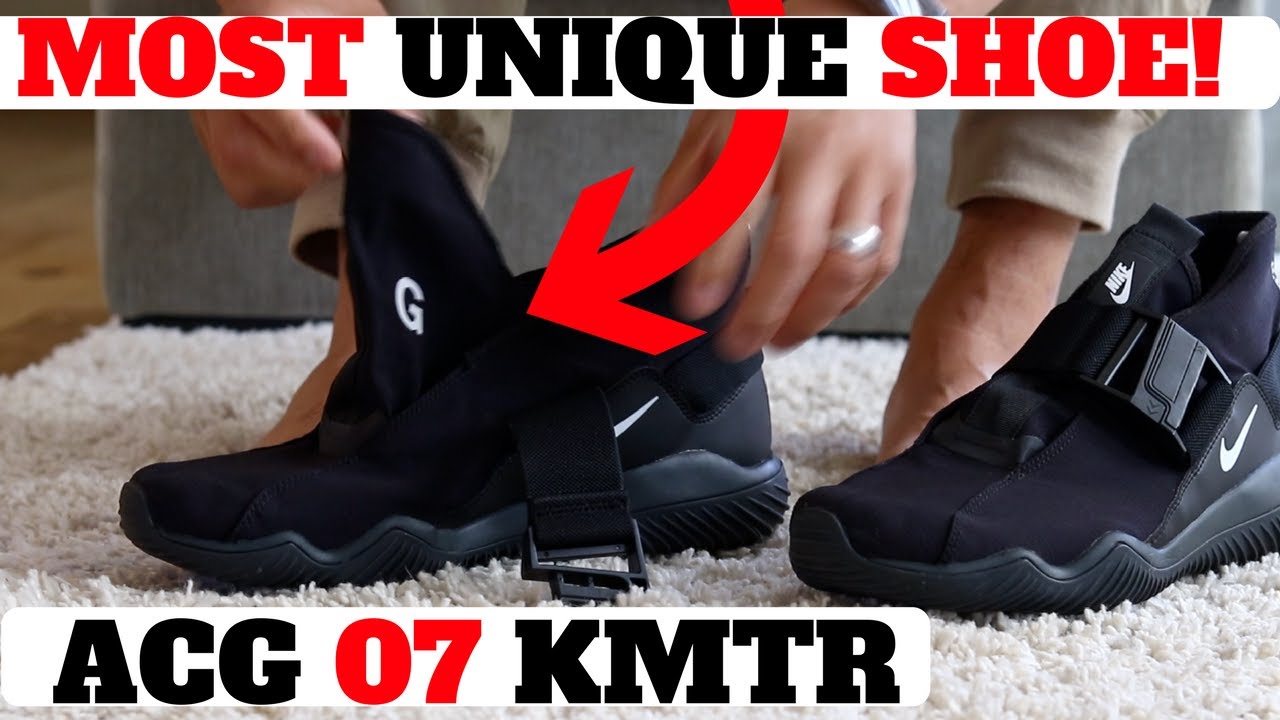 MOST UNIQUE SHOE OF 2017? (NIKE ACG 07 KMTR REVIEW) 