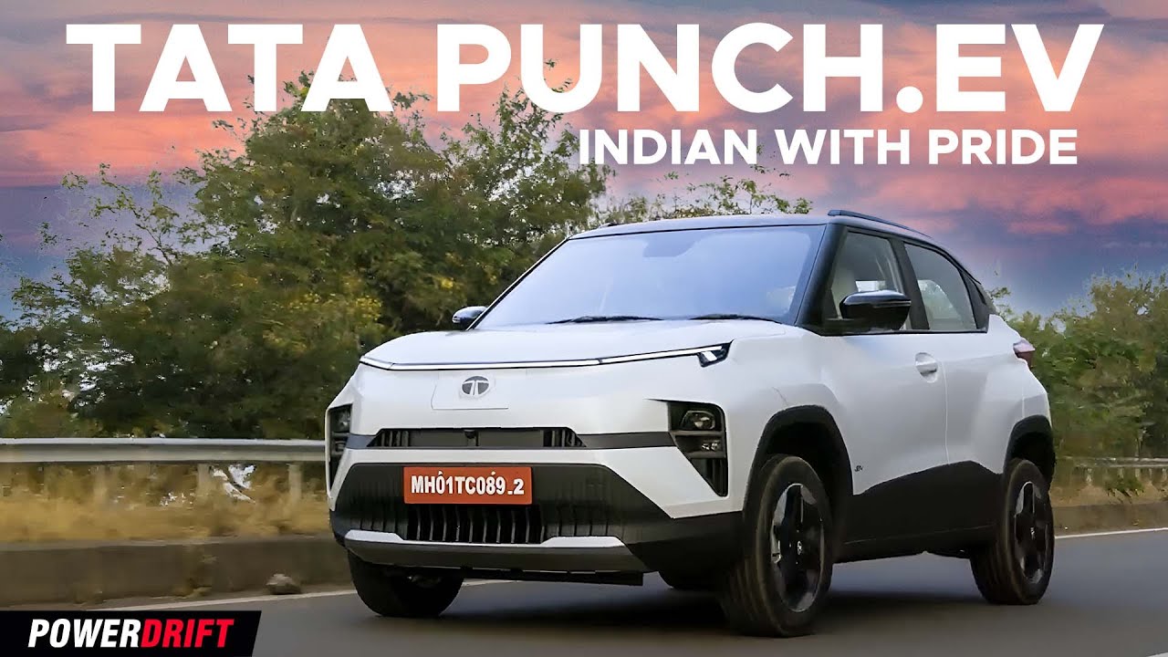 Tata Punch EV - Perfect First EV? | First Drive | PowerDrive
