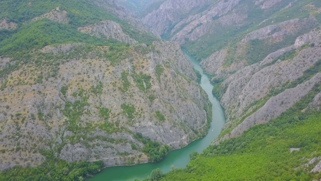 Drone footage from Matka Canyon, Skopje, Macedonia.