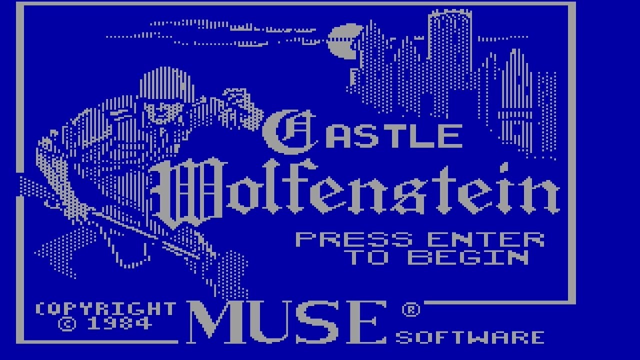 Castle Wolfenstein (PC/DOS) 1984, Muse Software