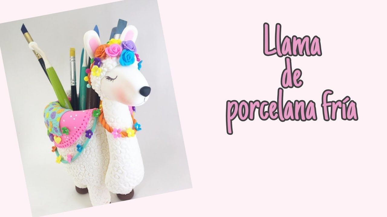 Llama de porcelana fría