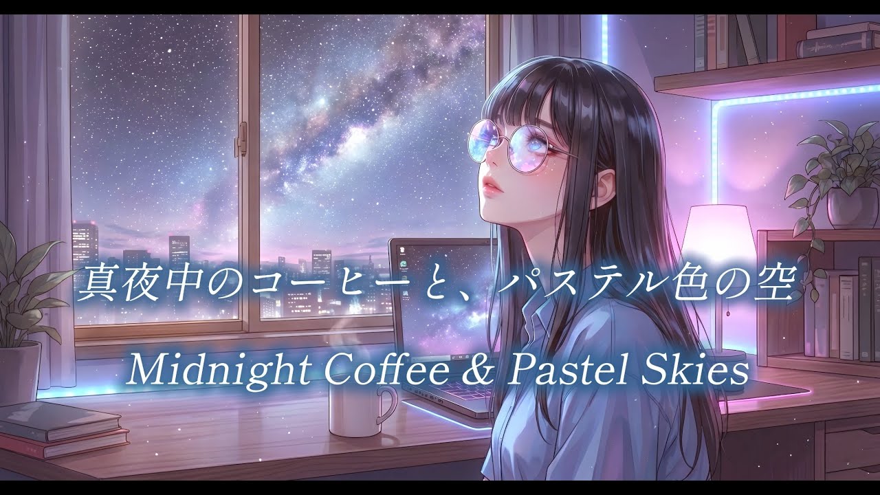 【3時間】真夜中のChill Jazz - 星空とコーヒーと優しい歌声 [作業用BGM/Study Music] [Female Vocals]-Starlight Chill Station
