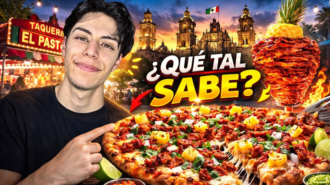 Probamos la Famosa Pizza de Pastor ¿Vale la Pena?