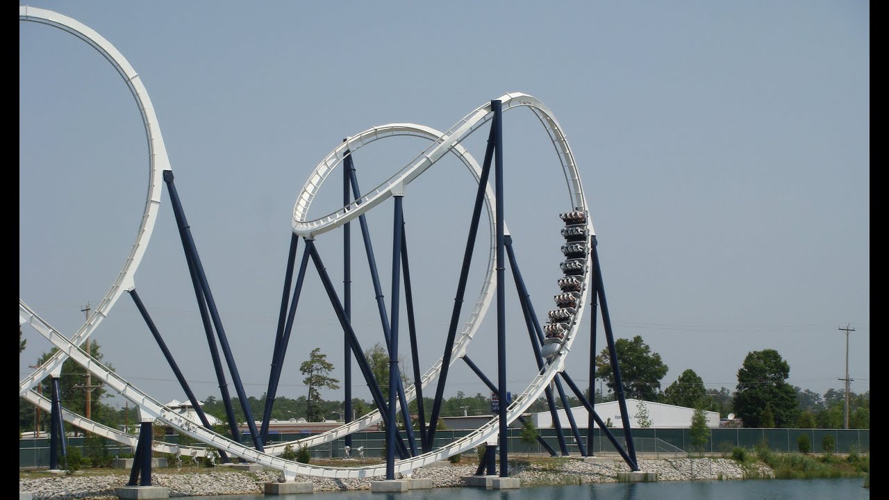 Led Zeppelin The Ride Roller Coaster POV Hard Rock Park Myrtle Beach SC