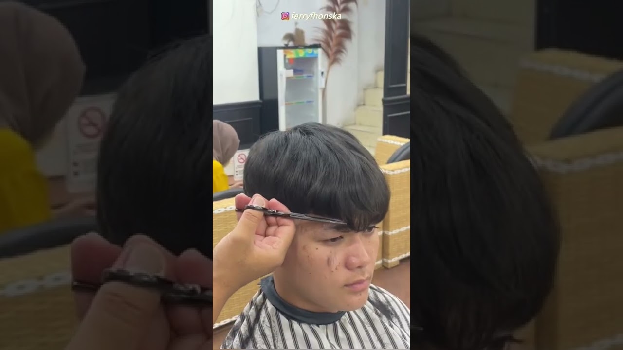 Frenchcrop Poni Panjang Hairstyle