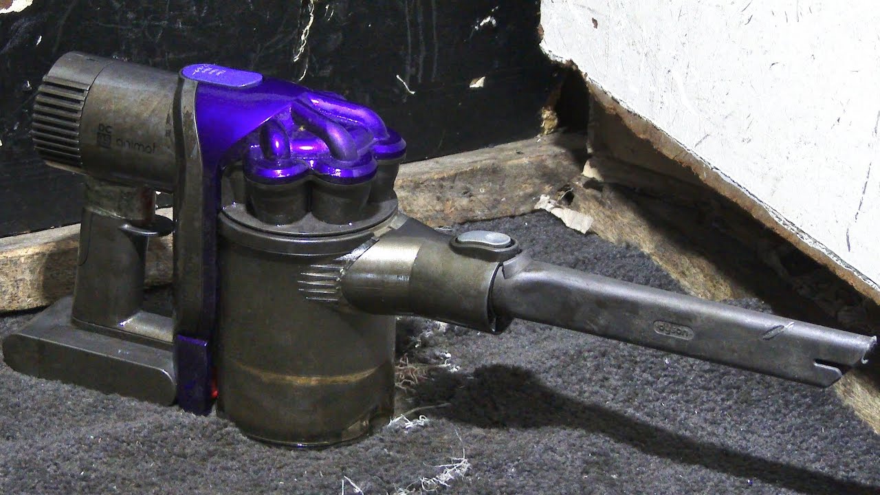Dyson DC35 Animal Handheld Vacuum Destruction