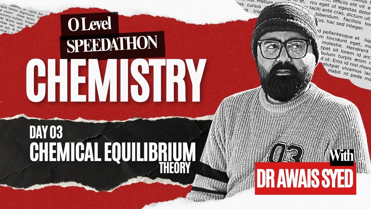 Speedathon 2026 - DAS - O Level CHEMISTRY - Chemical Equilibrium