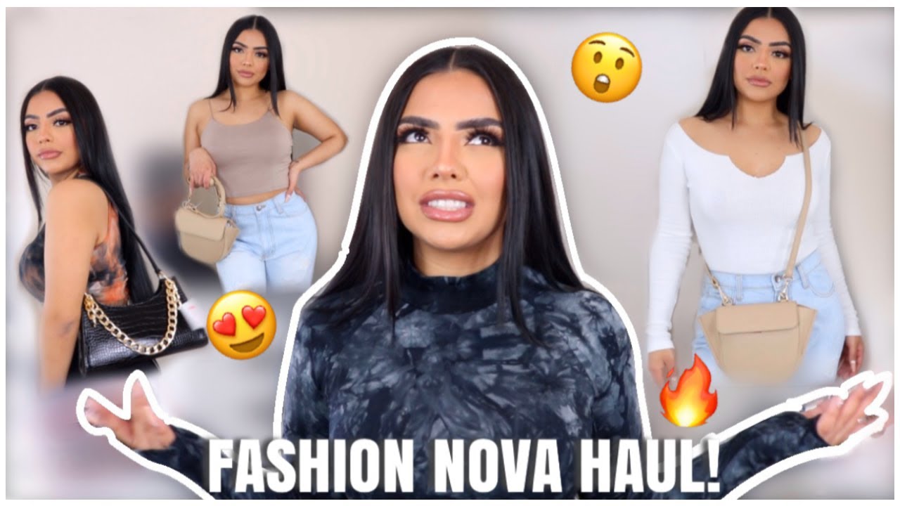 FASHION NOVA HAUL! JEAN & A NICE TOP OUTFITS 💁🏻&zwj;♀️| Andrea Roman