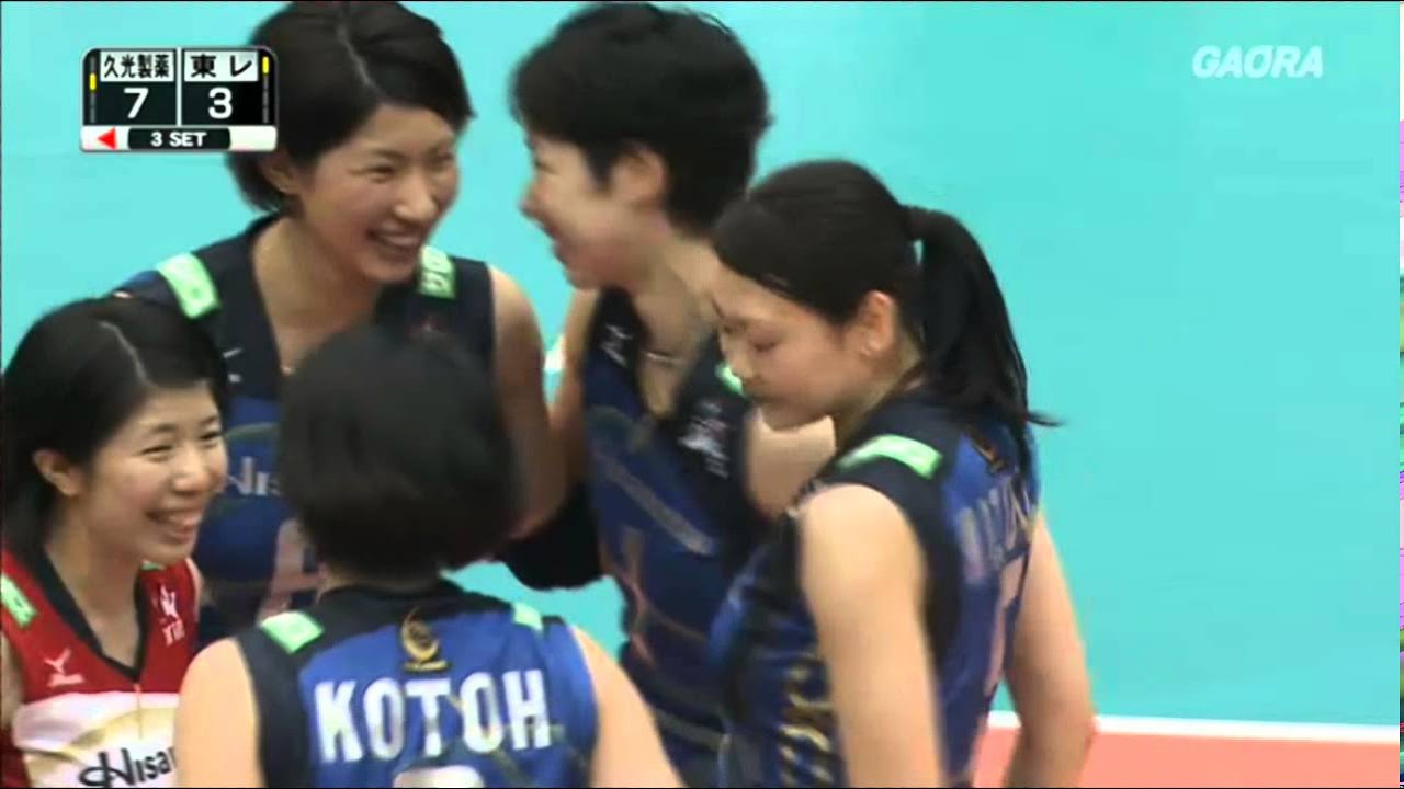V・プレミアリーグ女子 2014/15 - ファイナル6 8-3-2015 久光製薬スプリングス vs 東レ·アローズ