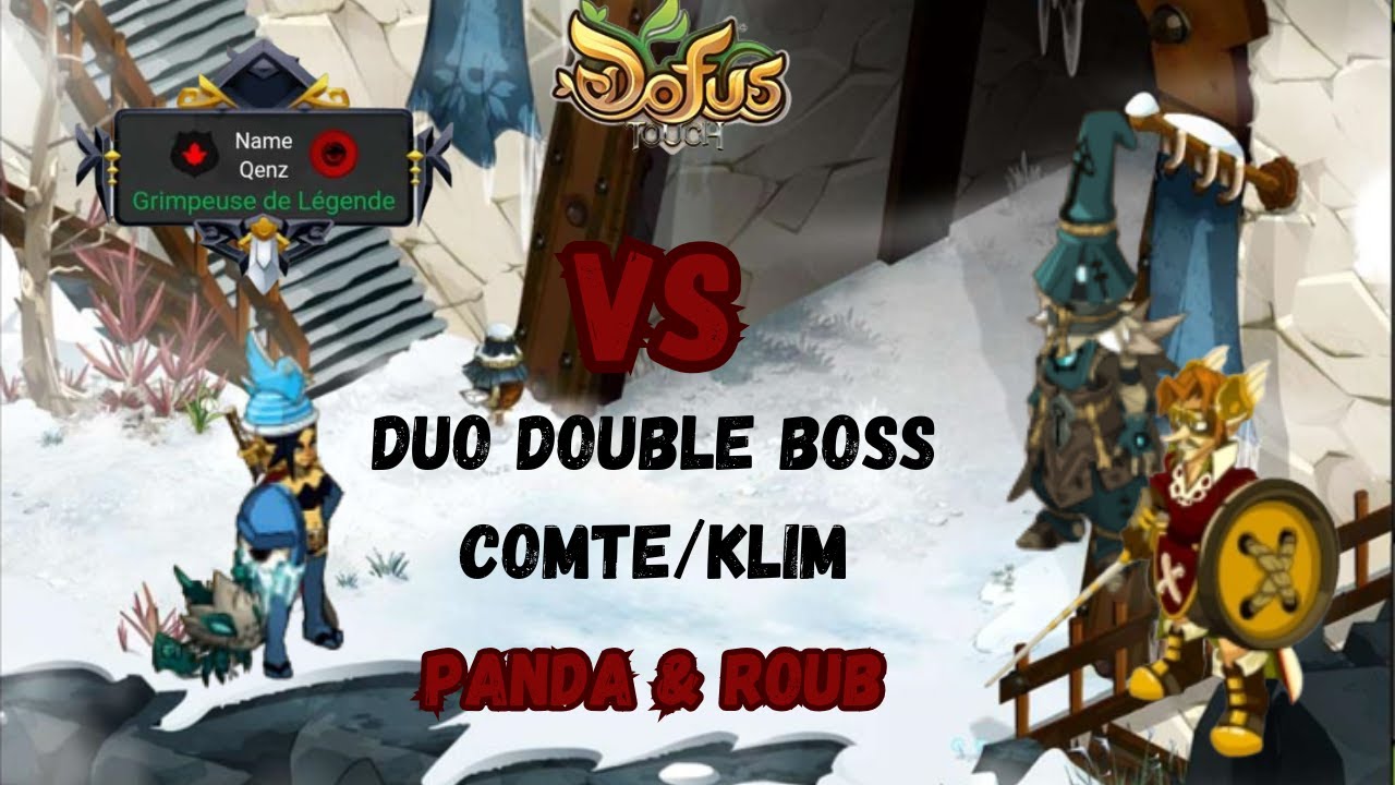 [DOFUS TOUCH] Duo#2 Comte Harebourg & Klime | Stratégie Panda/Roub 🔥