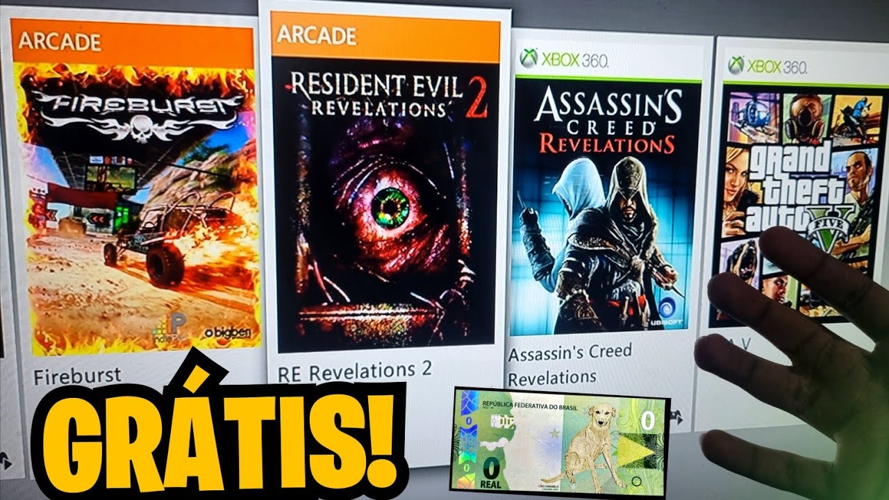15 jogos oficialmente grátis do Xbox 360 na Live BR (Sem Gold)