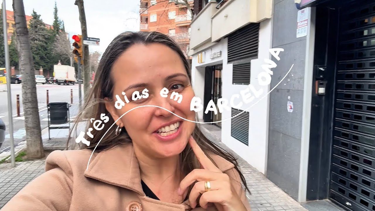 Vlog de viagem - Três dias em Barcelona no inverno com criança (fevereiro)  