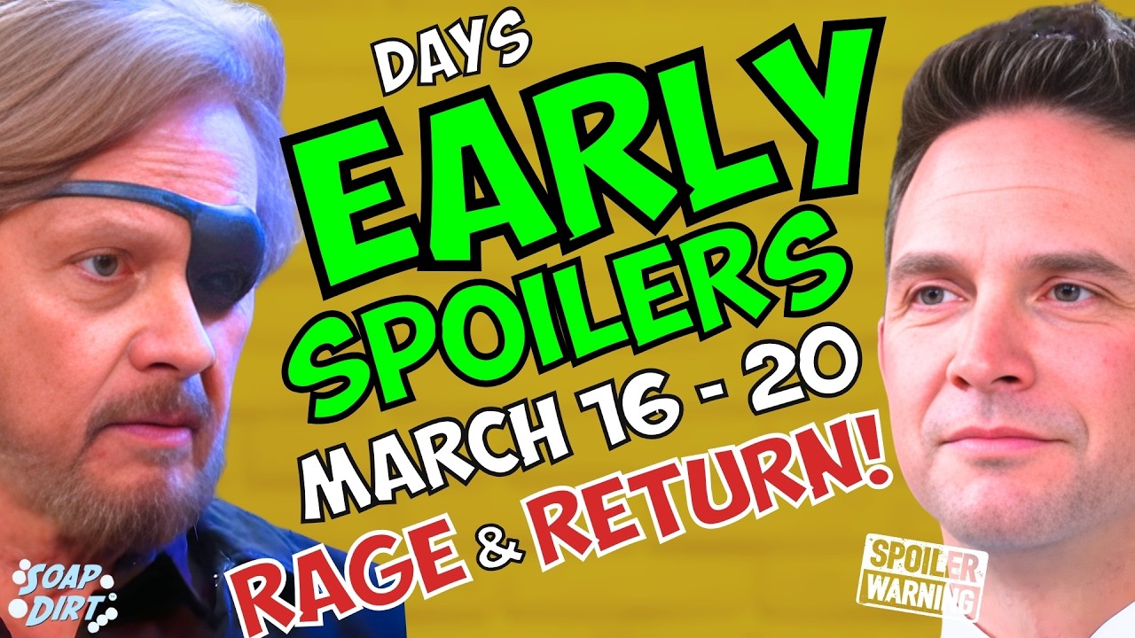 Days of our Lives Early Spoilers March 16-20: Steve Desperate & Stefan Alive Clues! | Soap Dirt