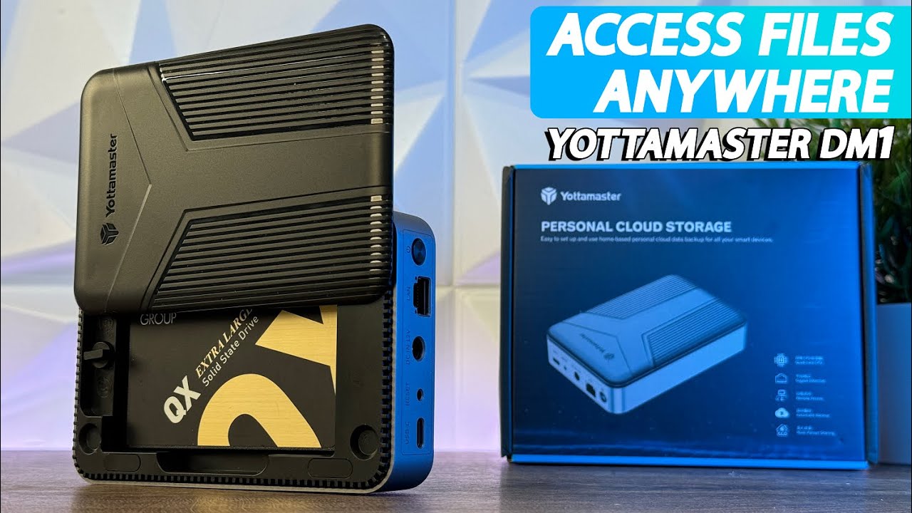 Персональное облачное хранилище YOTTAMASTER DM1 — до 8 ТБ!