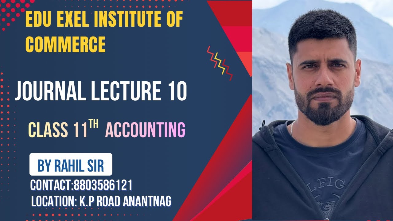 Journal lecture 10 (adjustment entries)