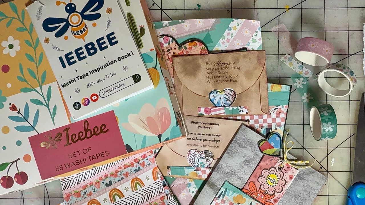 Washi Tape Masterboards | #magicalmasterboards