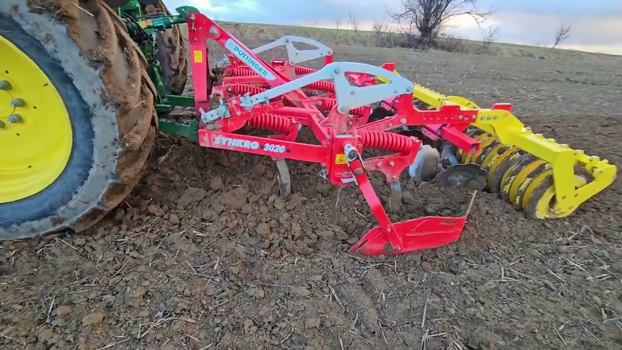 Drugi rok uprawy bezorkowej w gospodarstwie ekologicznym - John Deere ma co robić!