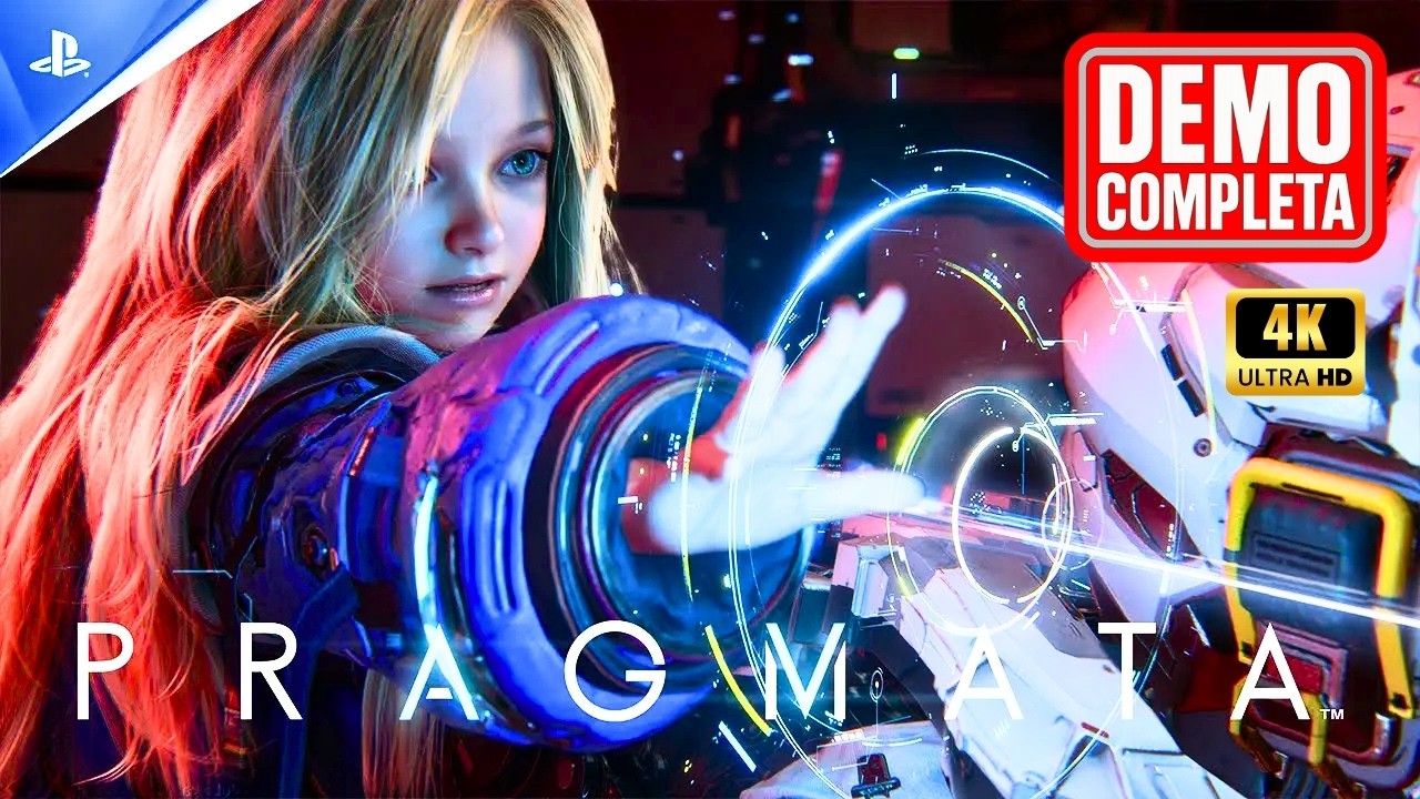 PRAGMATA PS5 – Gameplay da Demo em 4K (PT-BR - Sem Comentários)