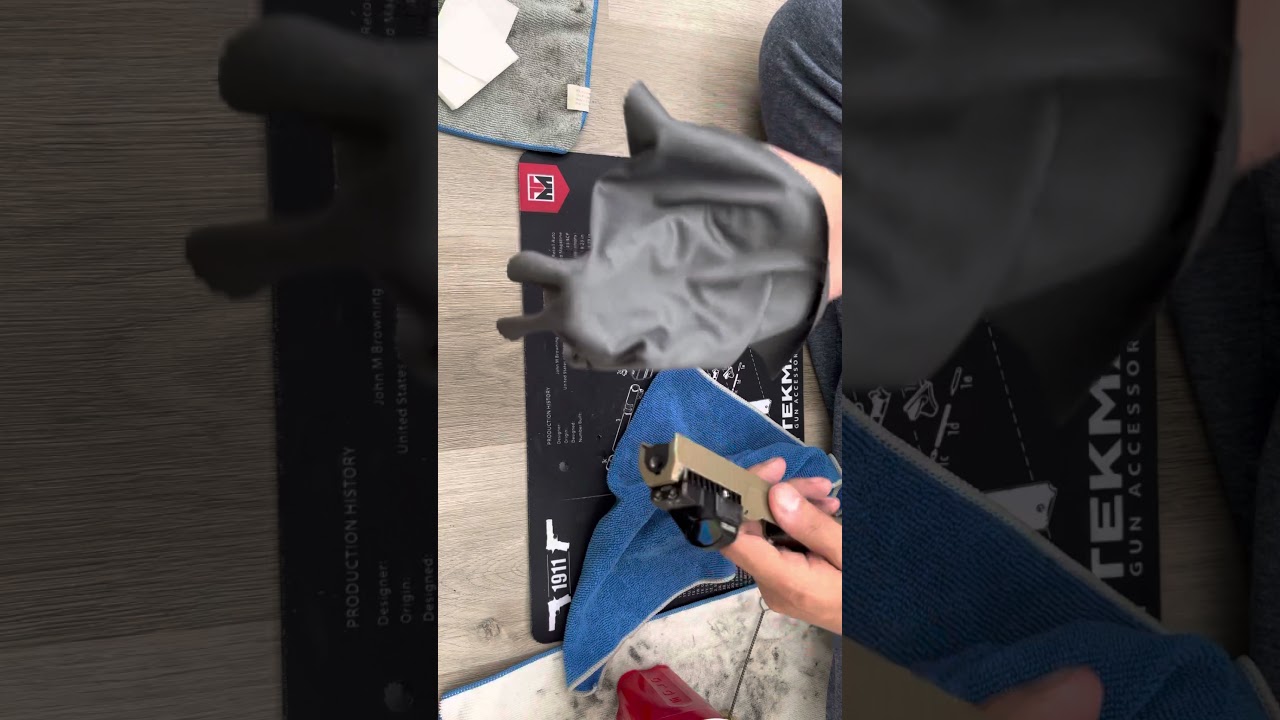 Canik TP9 Elite Combat cleaning and field strip