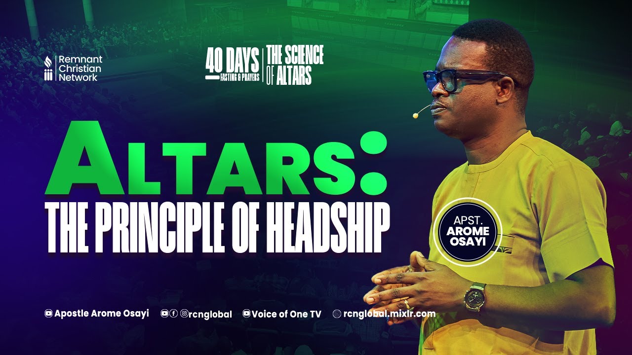 ALTARS: THE PRINCIPLE OF HEADSHIP