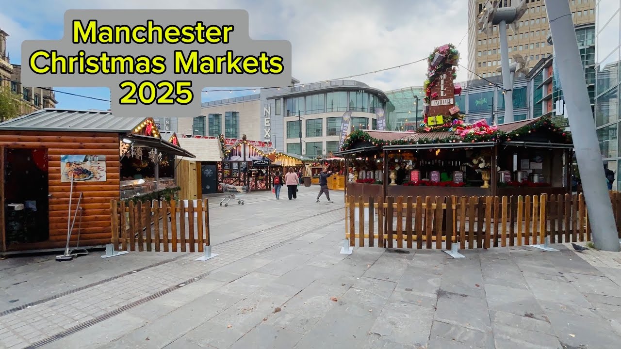 The Manchester Christmas Markets (2025) Opening Day | Daily Vlog’s