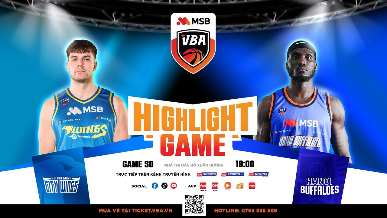 Full Game Highlights |Ho Chi Minh City Wings vs Hanoi Buffaloes | 09.08 #bongroVBA #VBA #VBA2025