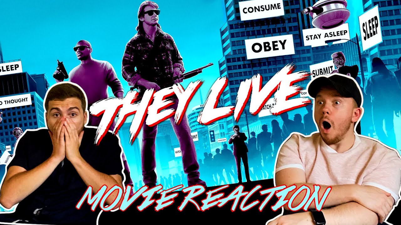 Friends Watch: They Live (1988) MOVIE REACTION! FIRST TIME WATCHING!!